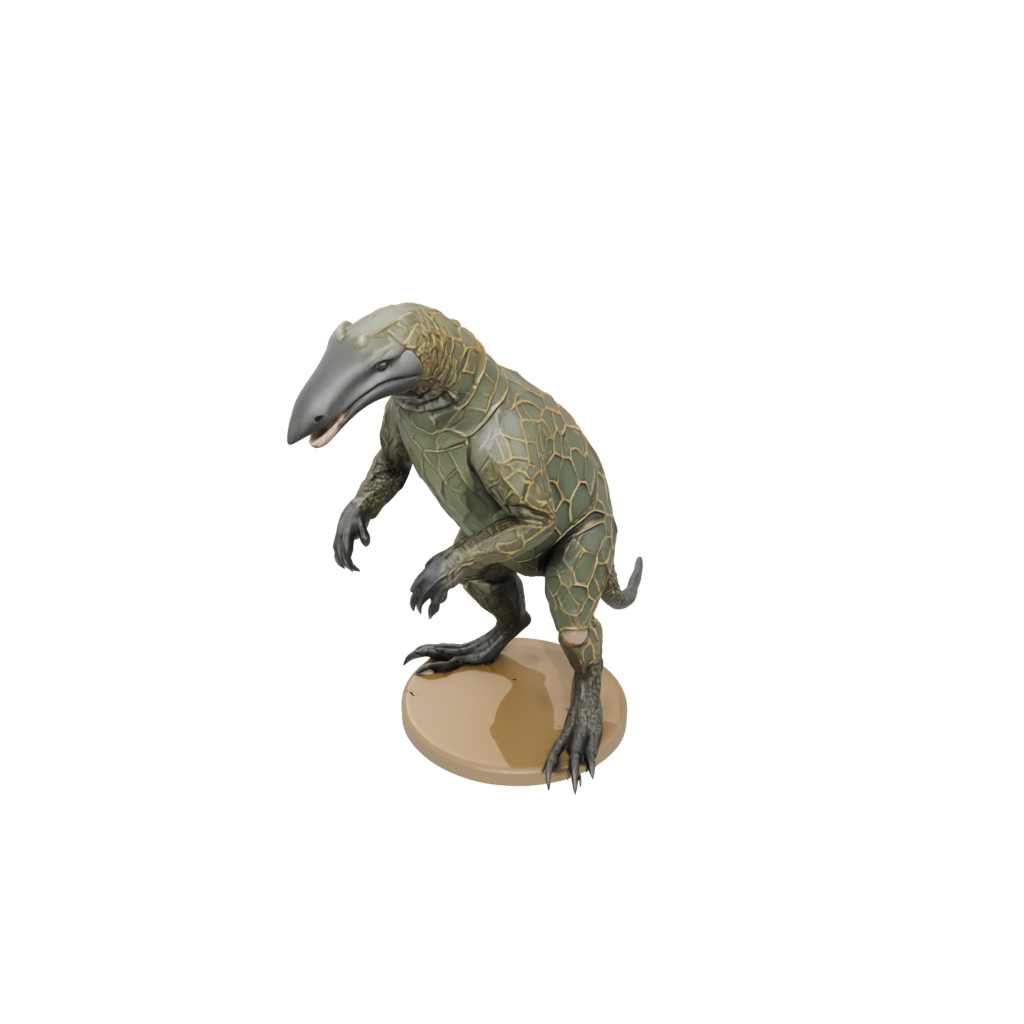 Camo Realistic Flexi Anteater