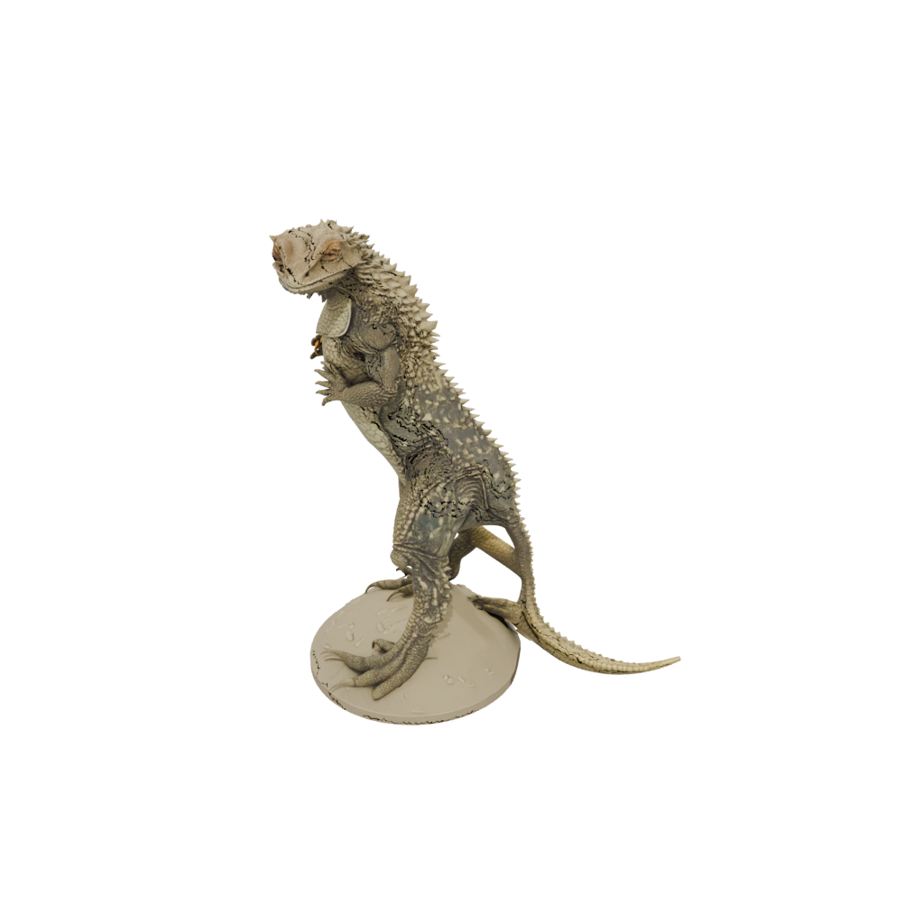 Camo Realistic Flexi Bearded Dragon