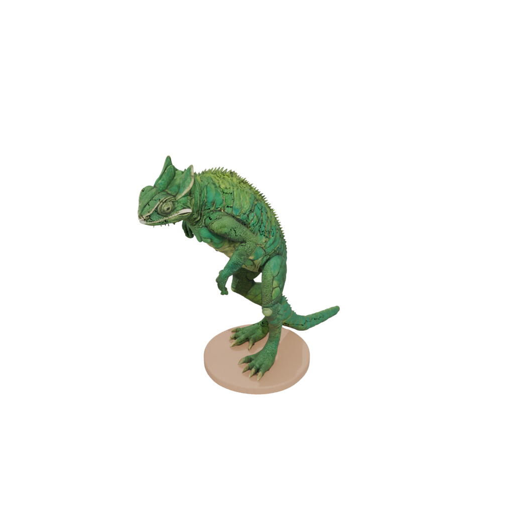 Camo Realistic Flexi Chameleon