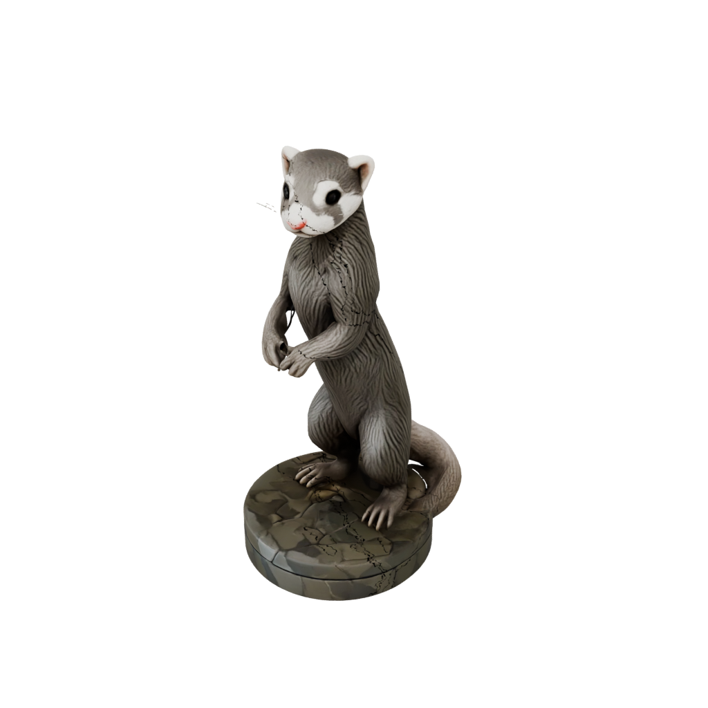 Camo Realistic Flexi Ferret