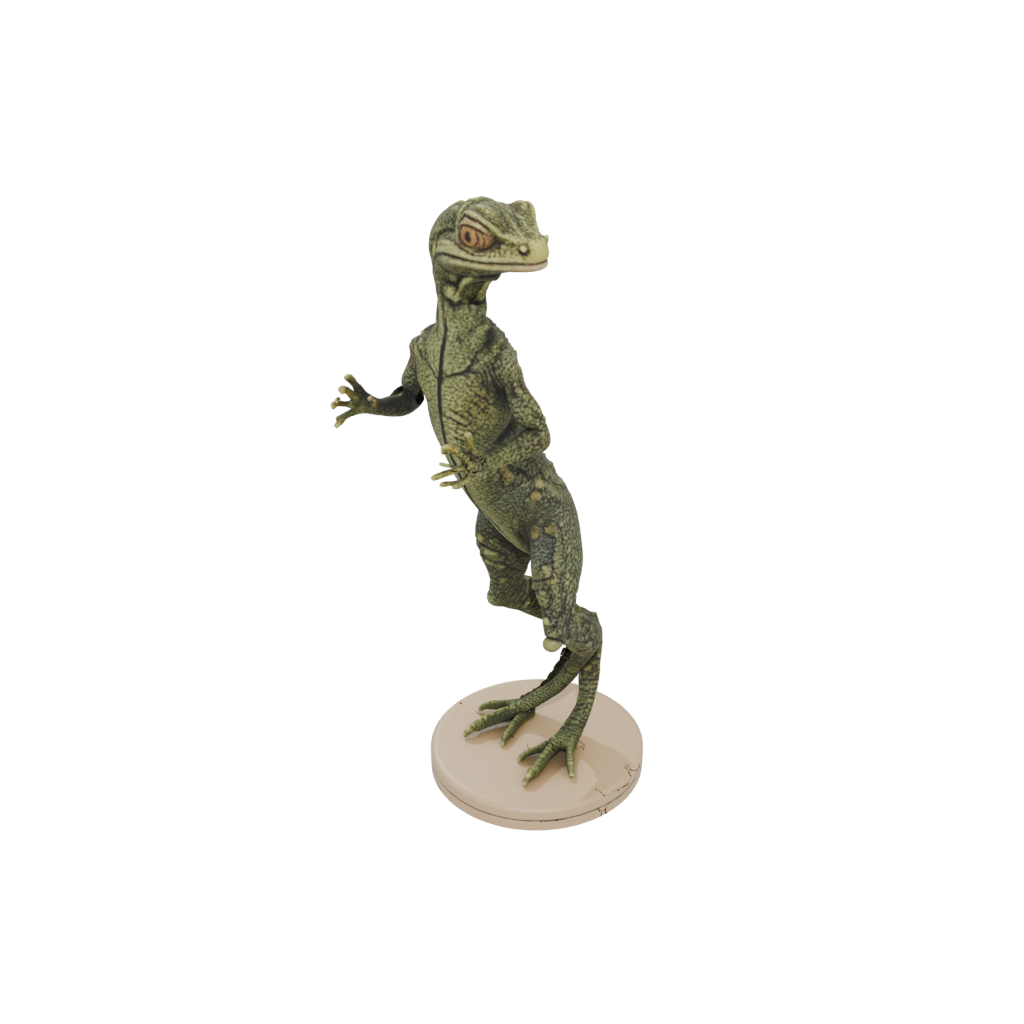 Camo Realistic Flexi Gecko