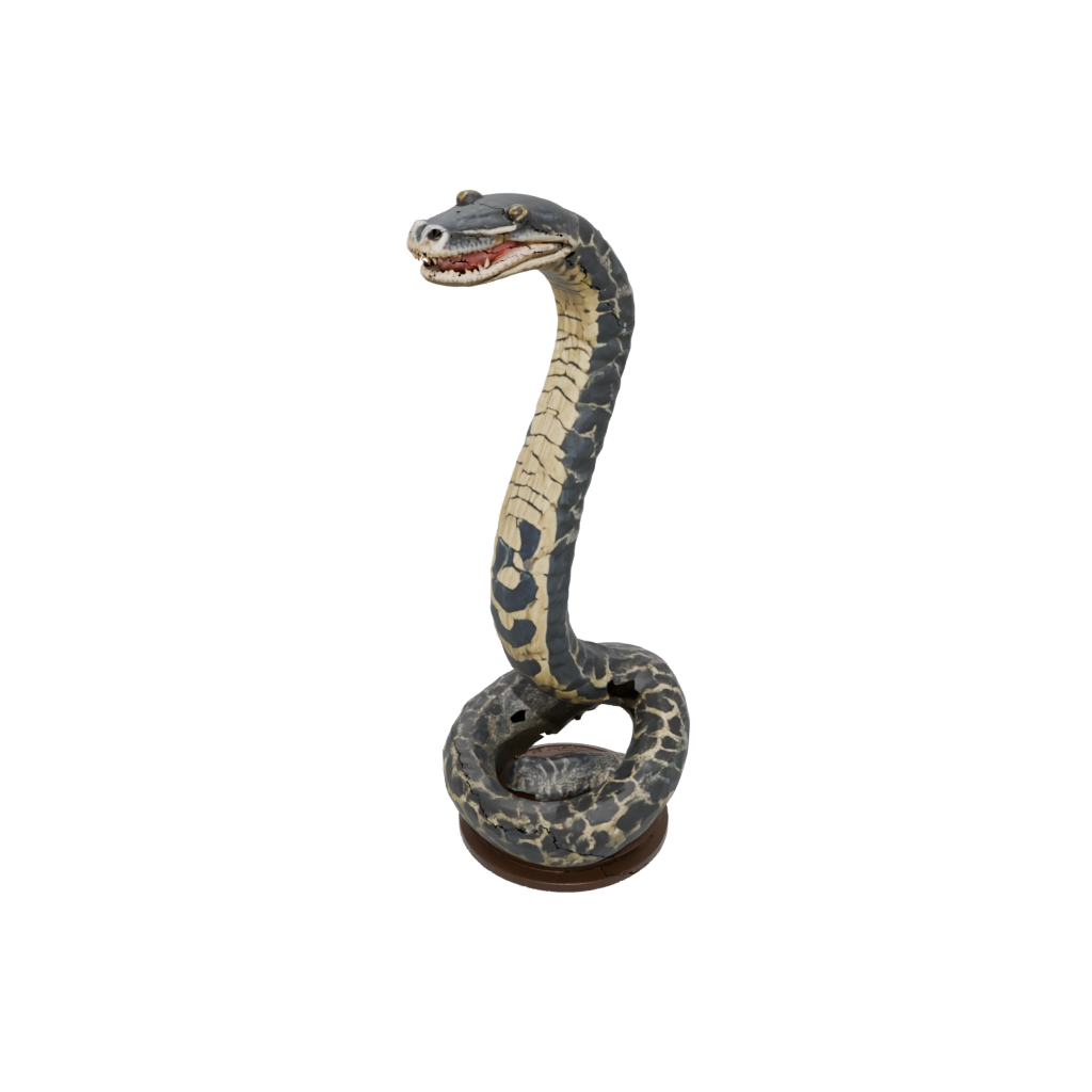Camo Realistic Flexi King Cobra