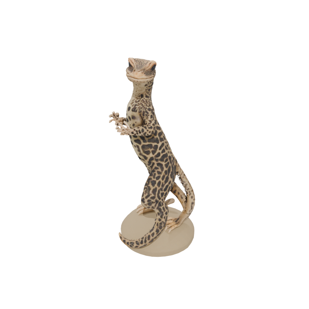 Camo Realistic Flexi Leopard Gecko