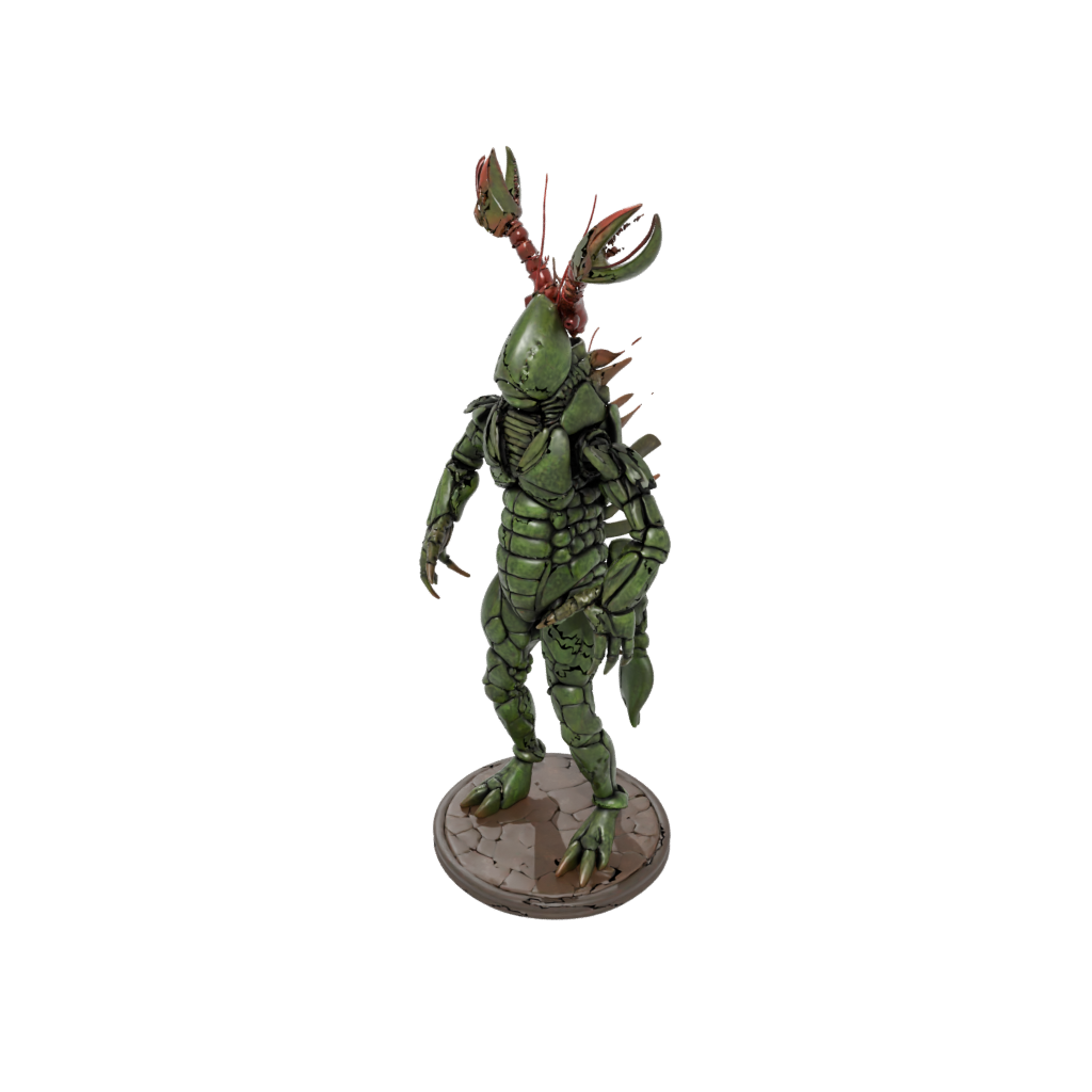 Camo Realistic Flexi Lobster