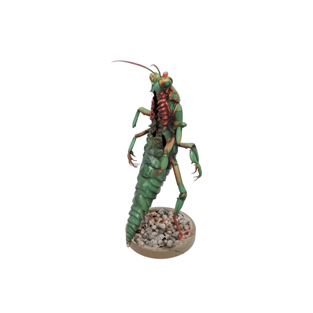 Camo Realistic Flexi Mantis Shrimp