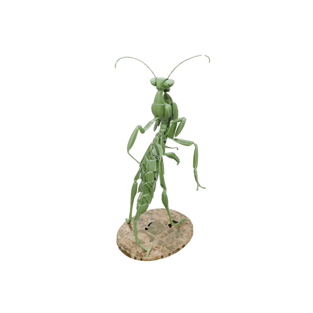 Camo Realistic Flexi Praying Mantis