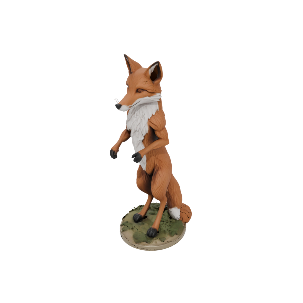 Camo Realistic Flexi Red Fox