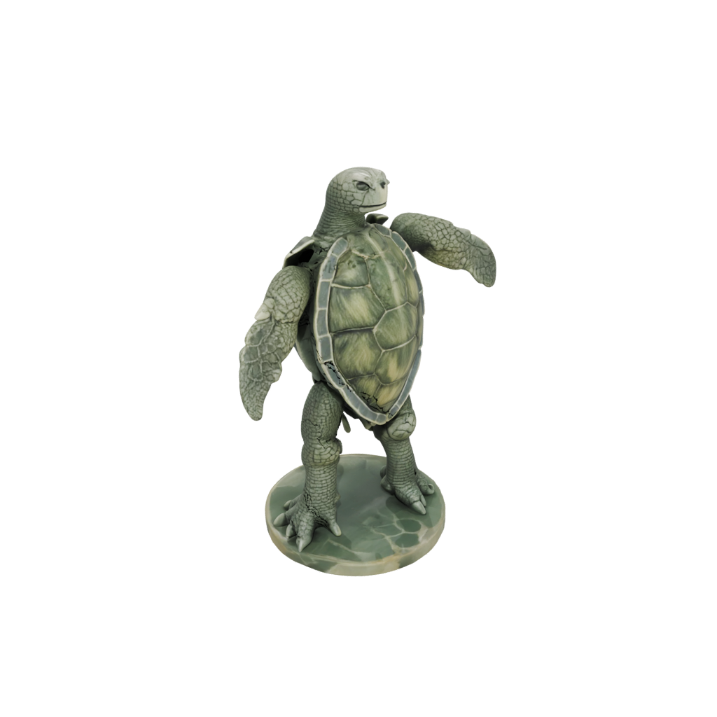 Camo Realistic Flexi Sea Turtle