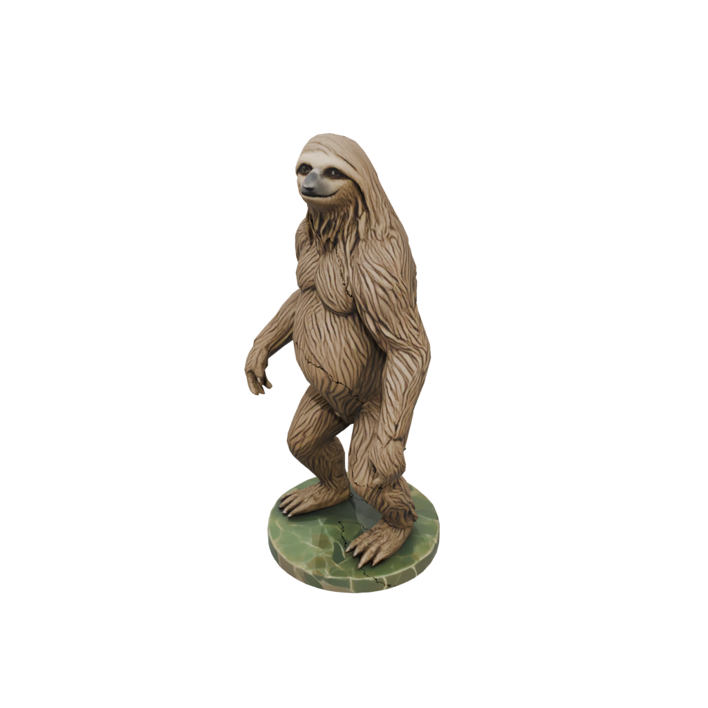 Camo Realistic Flexi Sloth