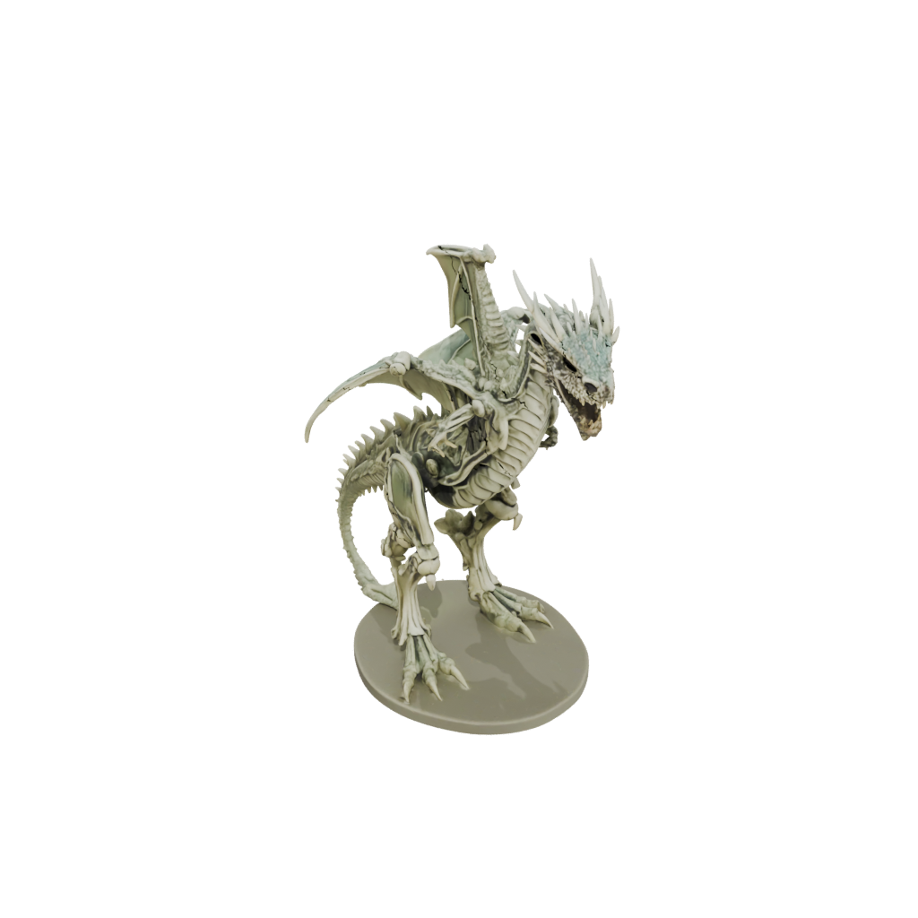 Camo Skeleton Flexi Dragon