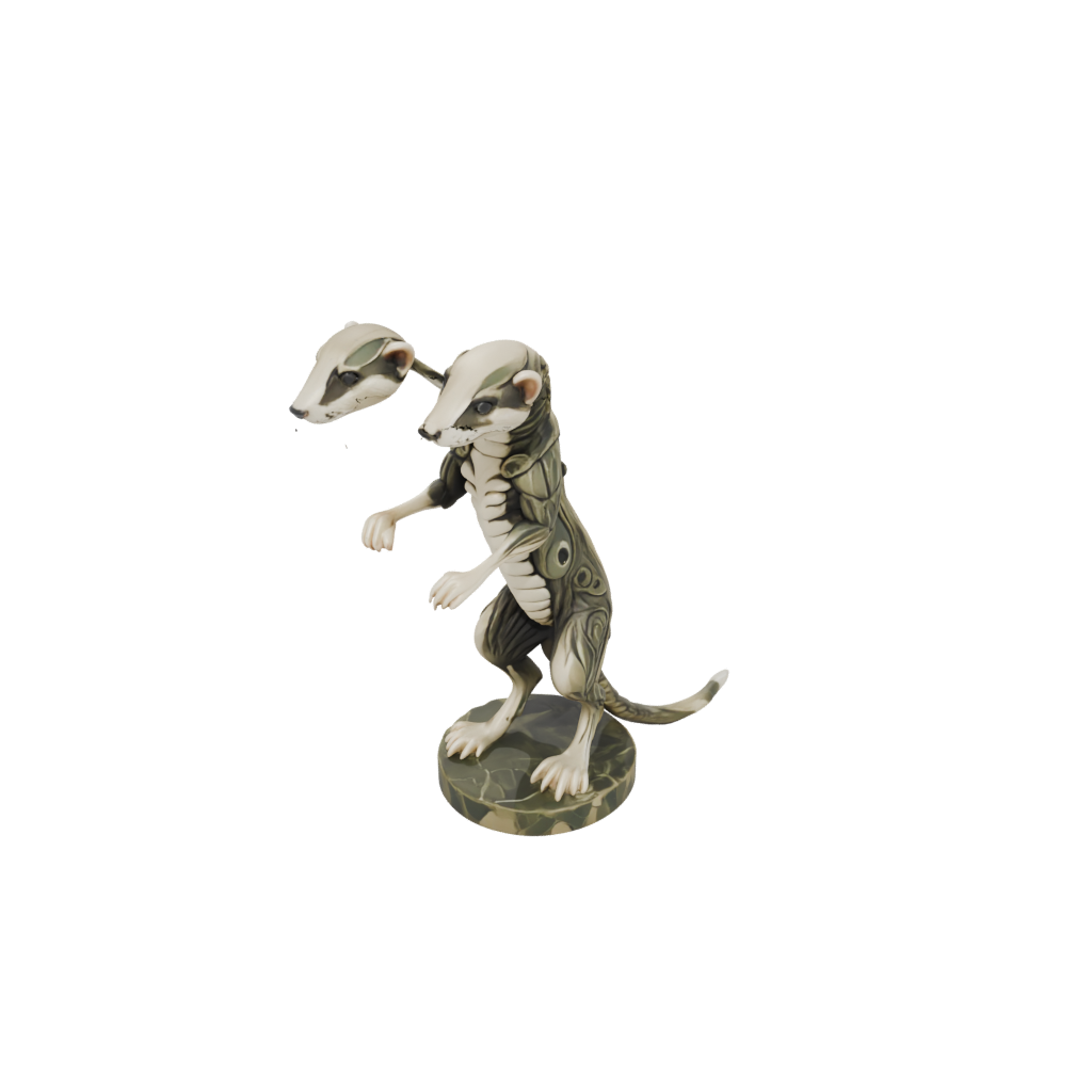 Camo Skeleton Flexi Ferret