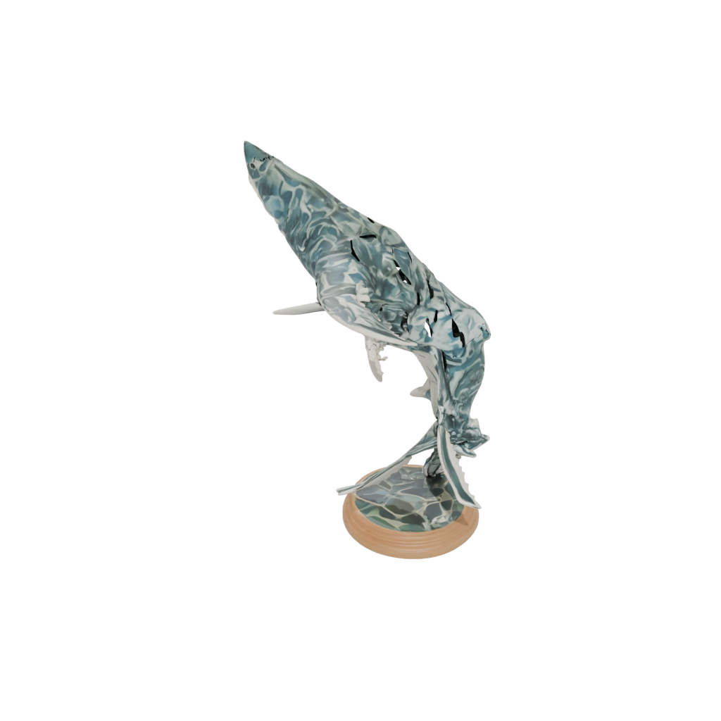 Camo Skeleton Flexi Great White Shark