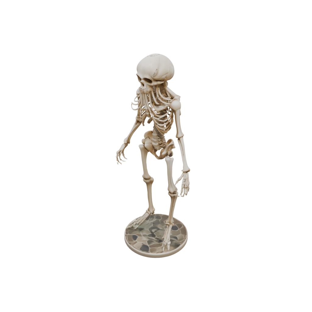Camo Skeleton Flexi Jellyfish