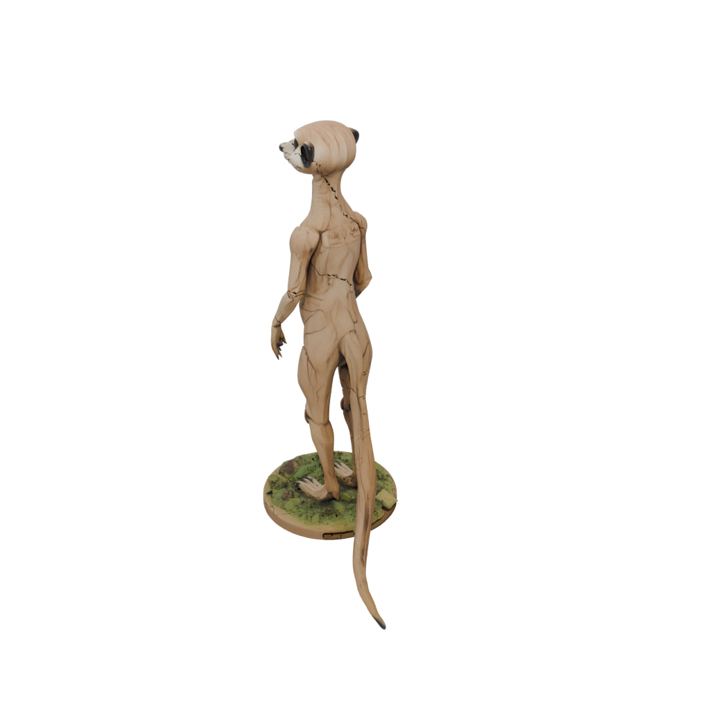 Camo Skeleton Flexi Meerkat
