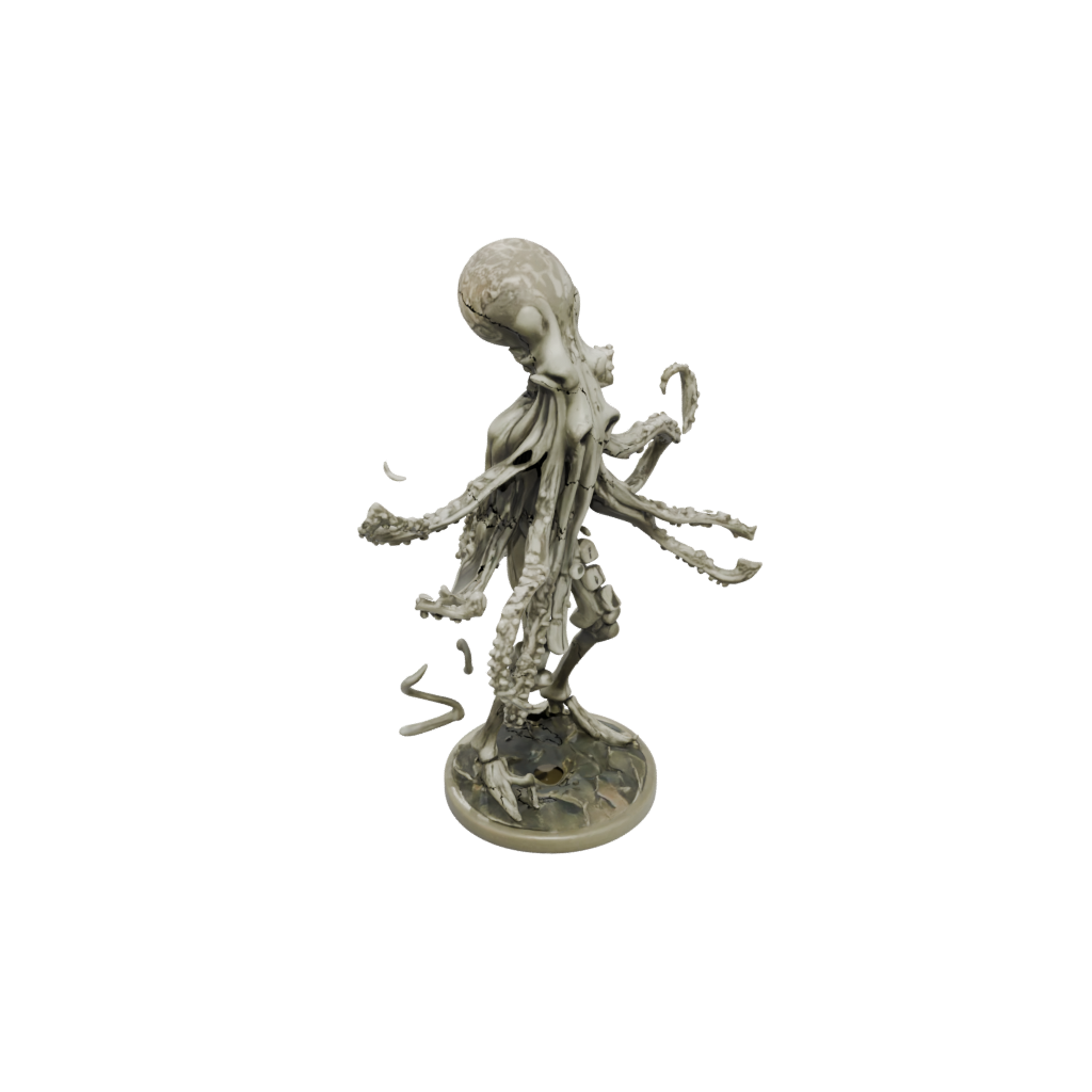 Camo Skeleton Flexi Octopus