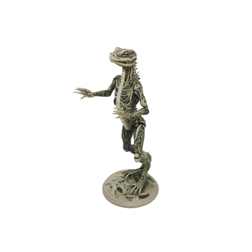 Camo Skeleton Flexi Salamander