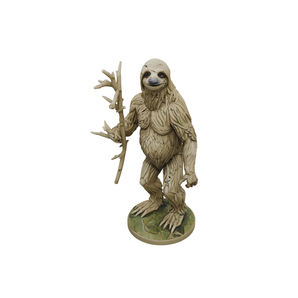 Camo Skeleton Flexi Sloth