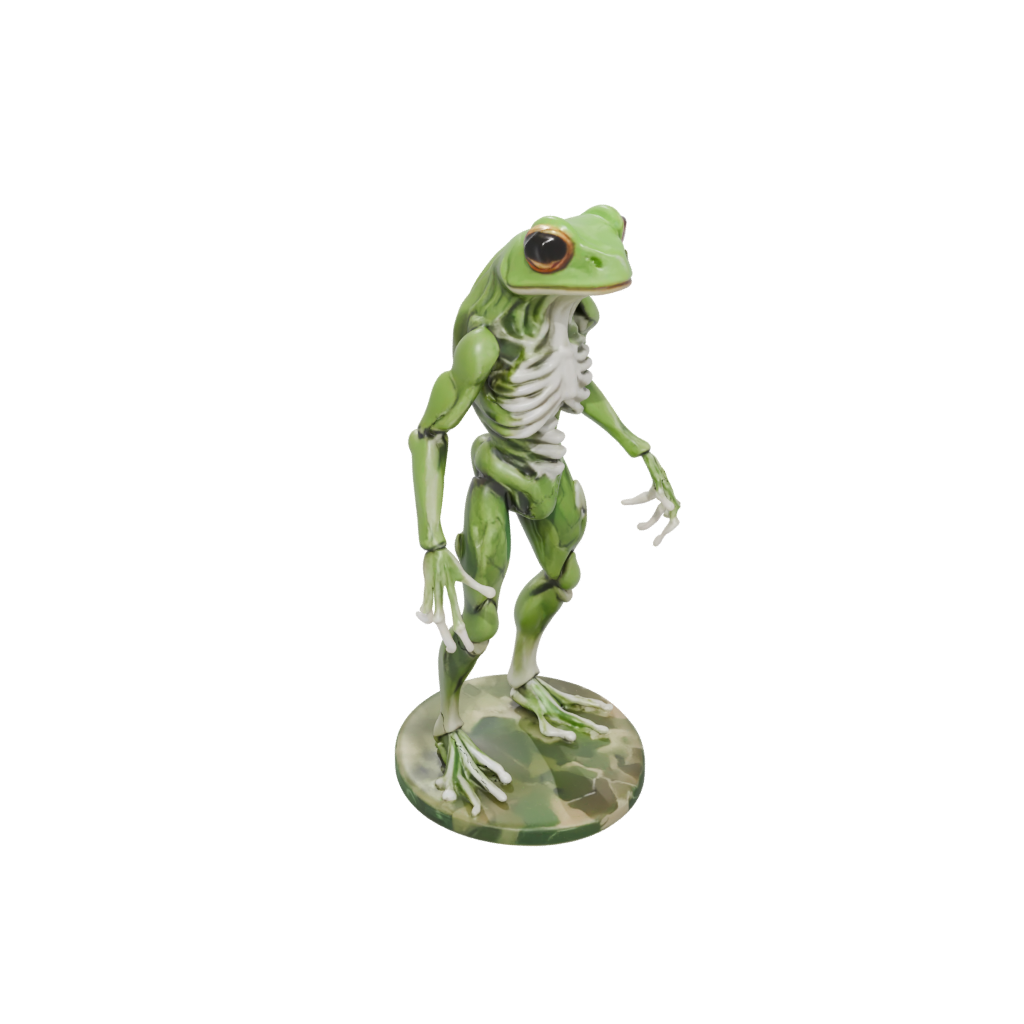 Camo Skeleton Flexi Tree Frog