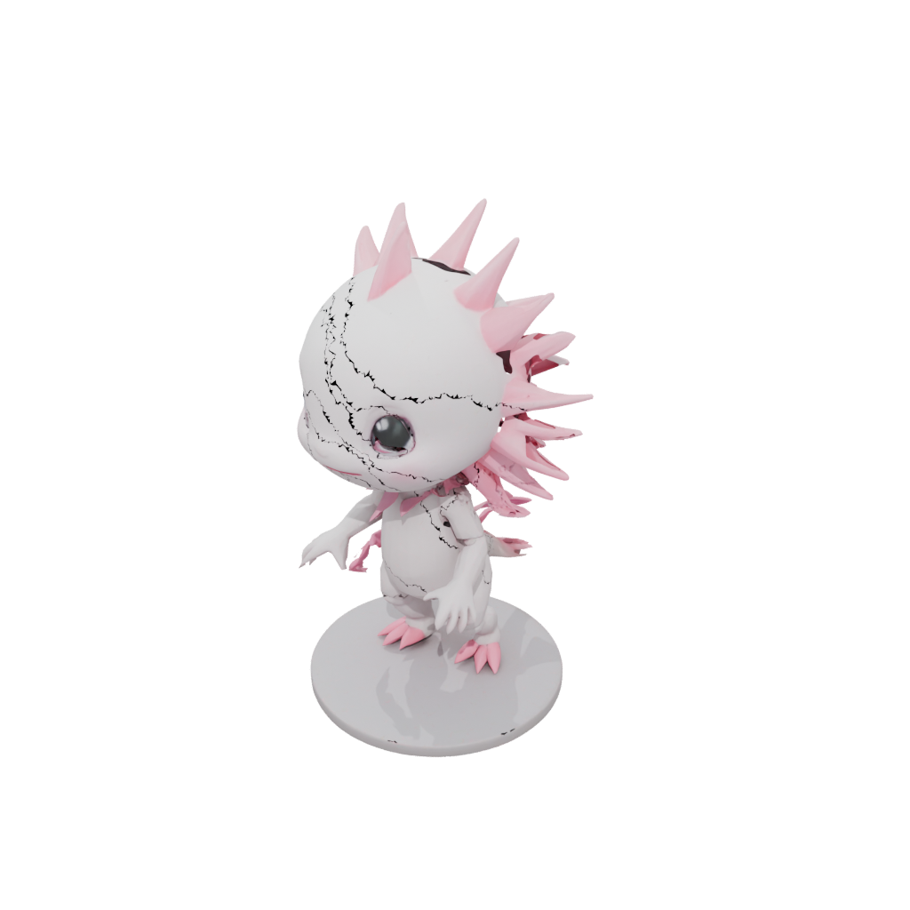 Chibi Flexi Axolotl