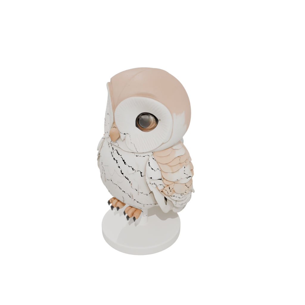 Chibi Flexi Barn Owl