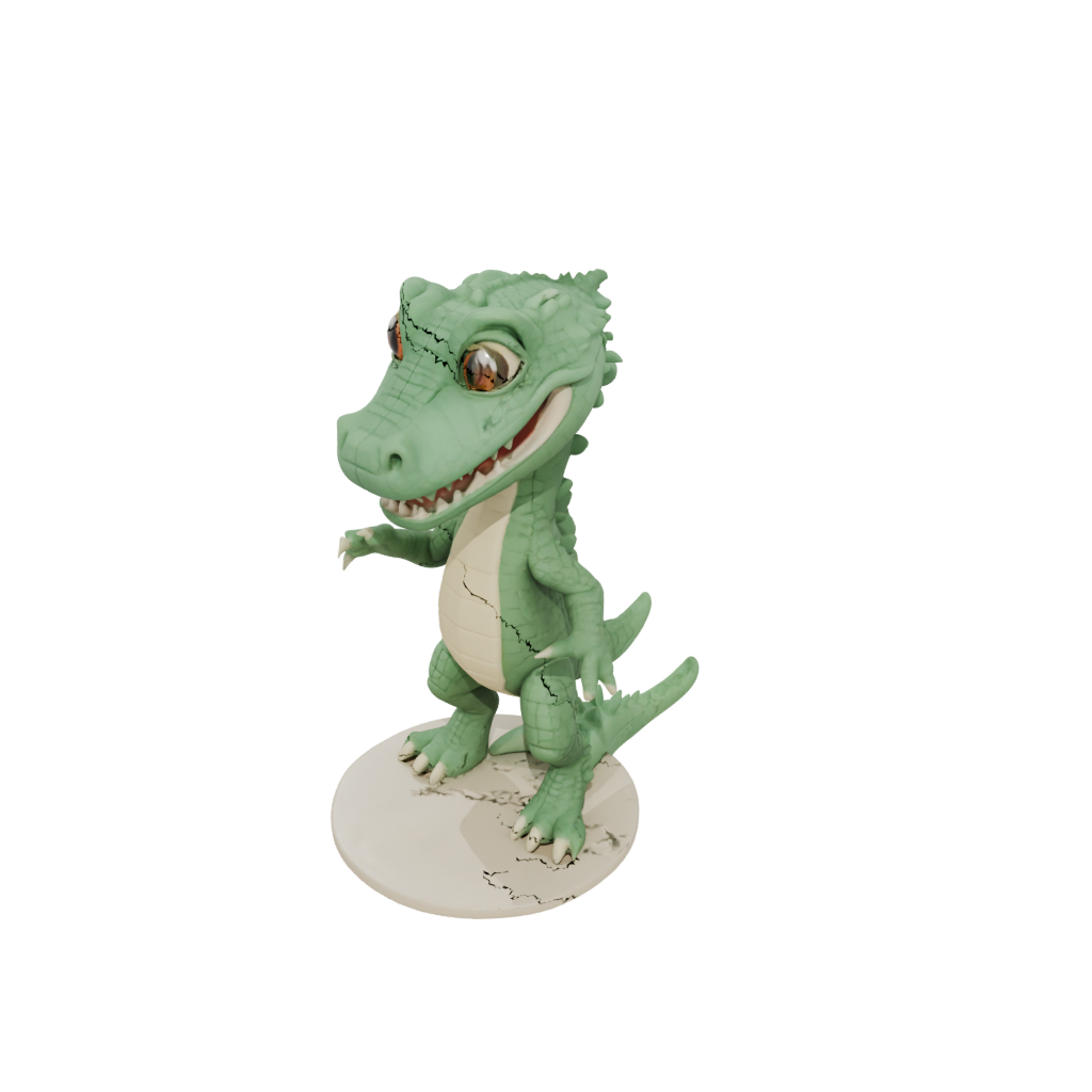 Chibi Flexi Crocodile