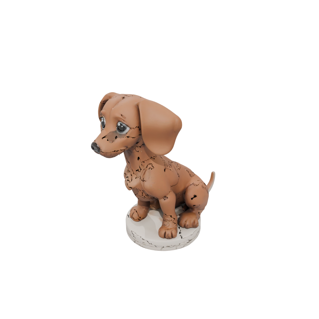 Chibi Flexi Dachshund Dog