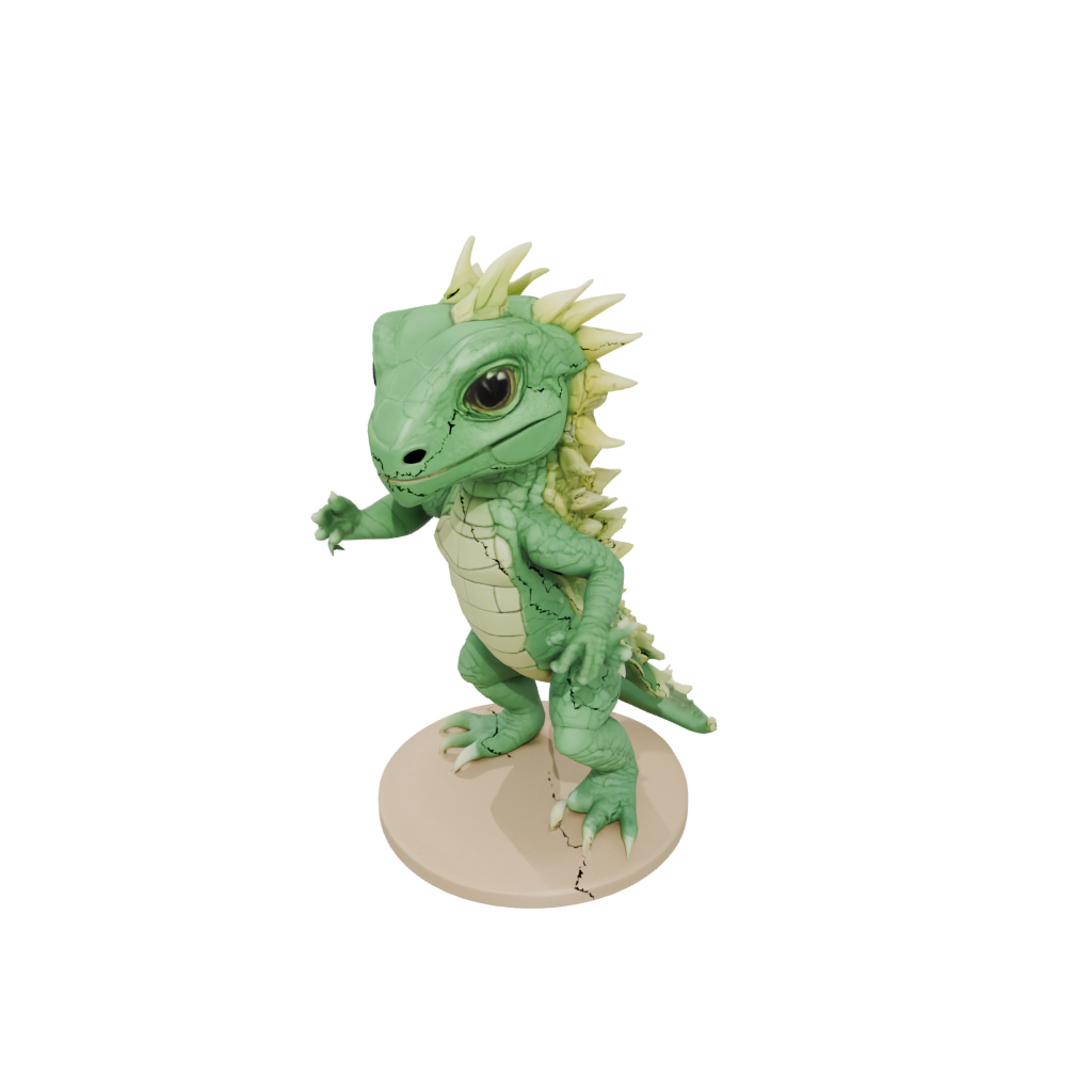 Chibi Flexi Iguana