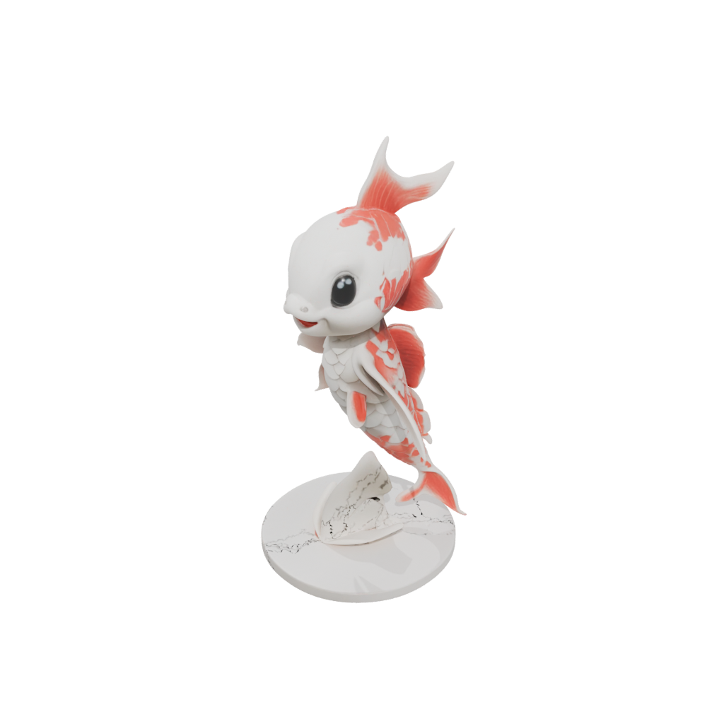 Chibi Flexi Koi Fish