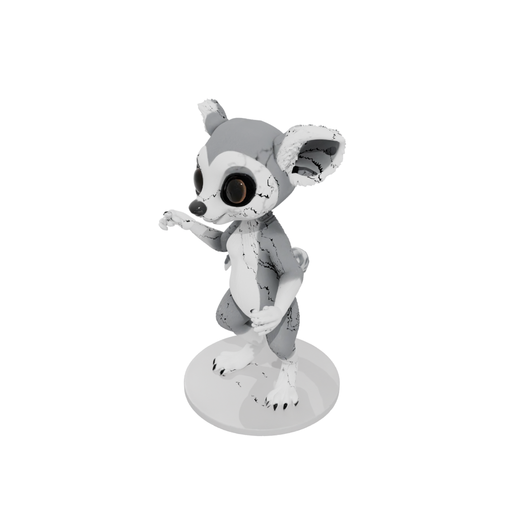 Chibi Flexi Lemur