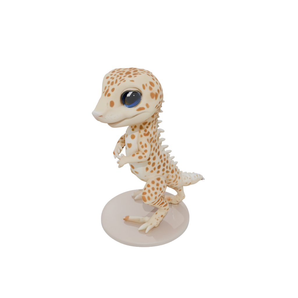 Chibi Flexi Leopard Gecko