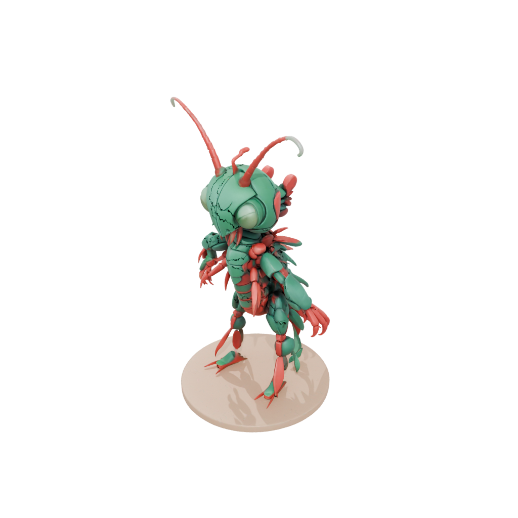 Chibi Flexi Mantis Shrimp