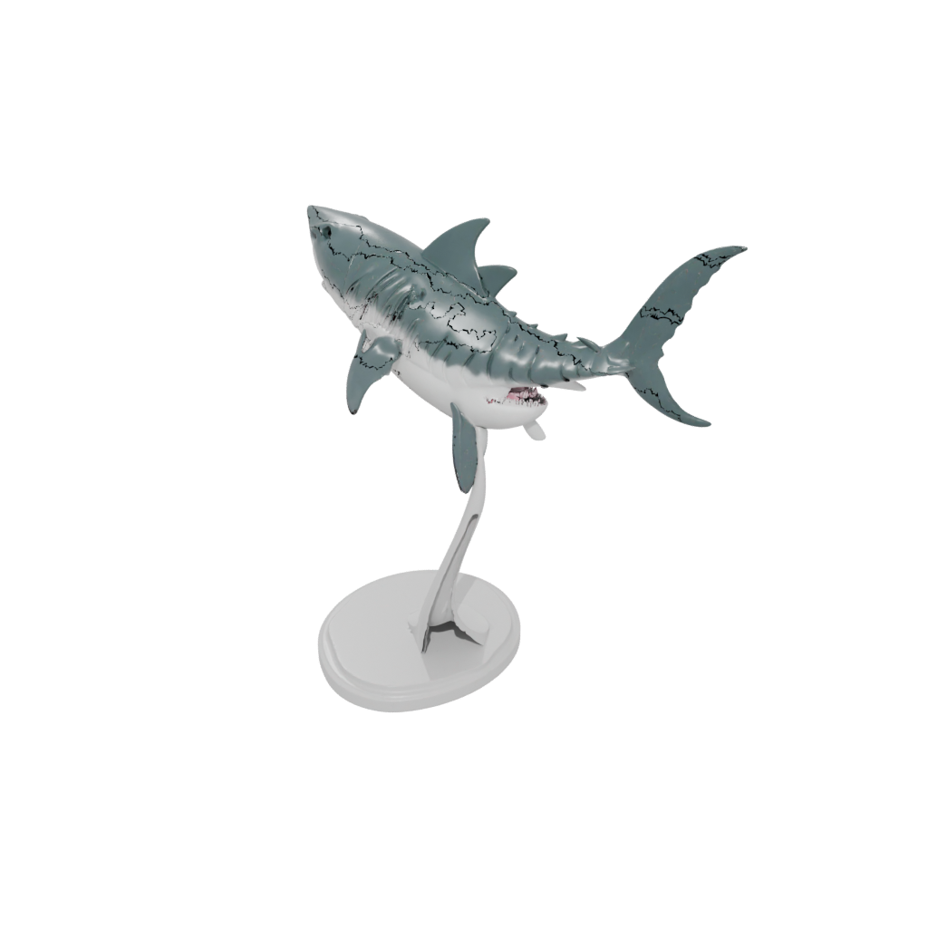 Flexi Great White Shark