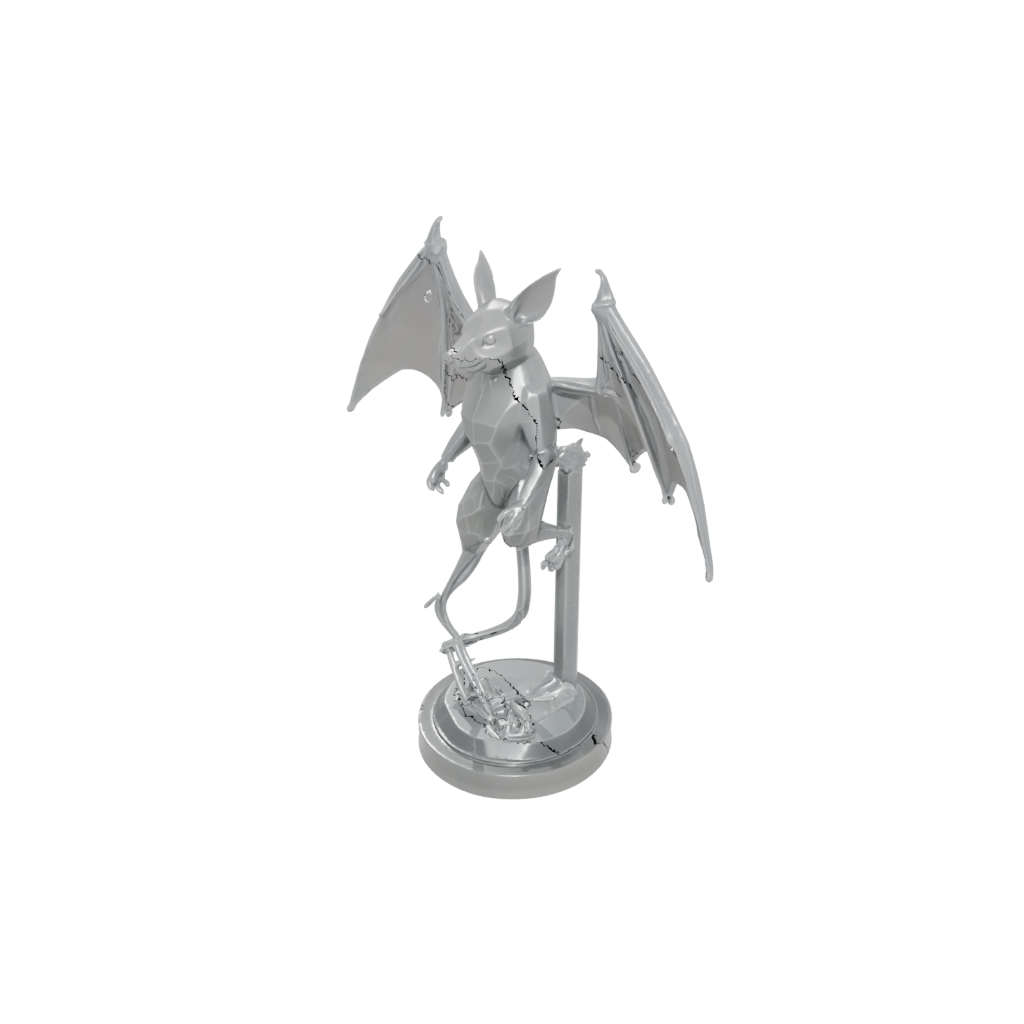 Crystal Armored Flexi Fruit Bat