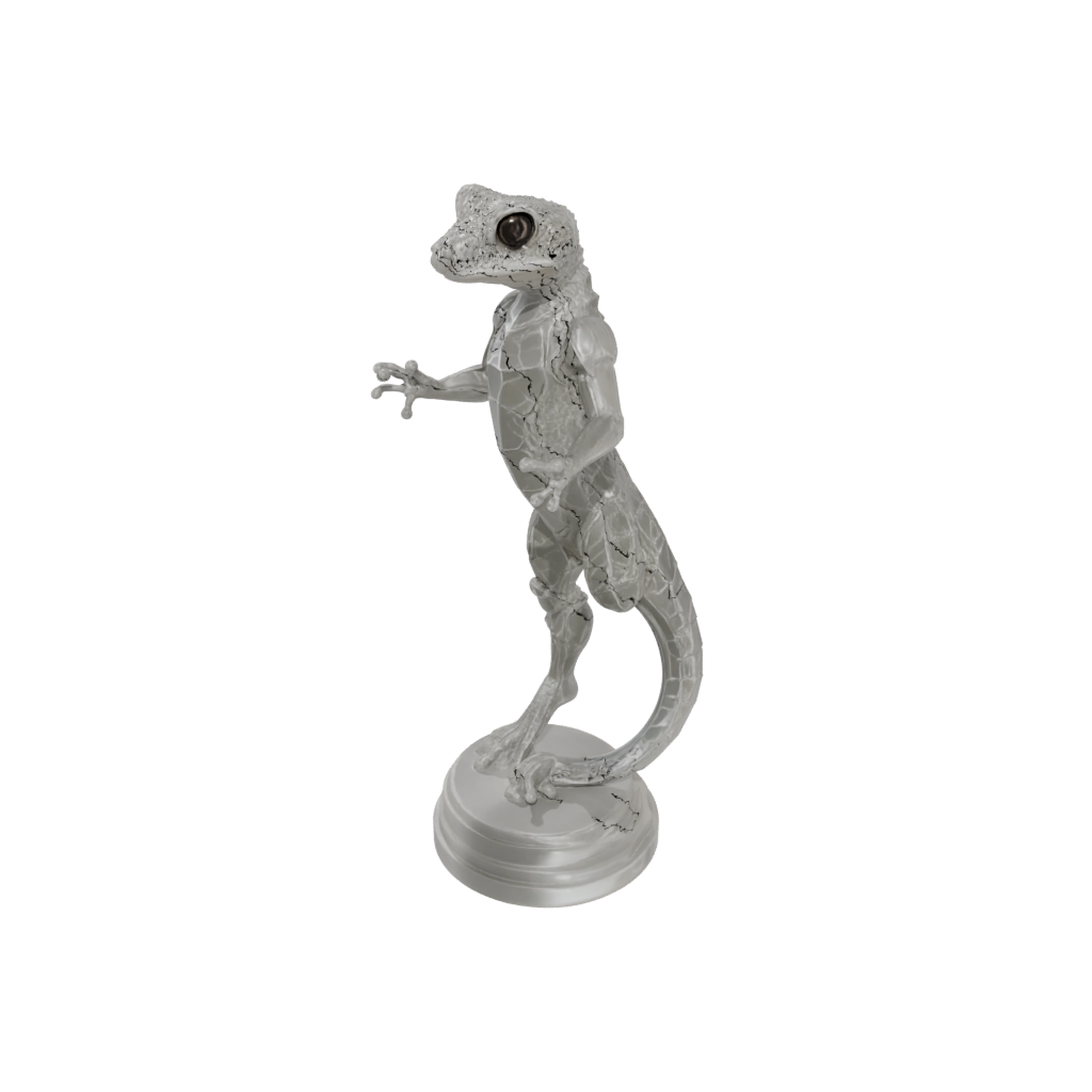 Crystal Armored Flexi Gecko