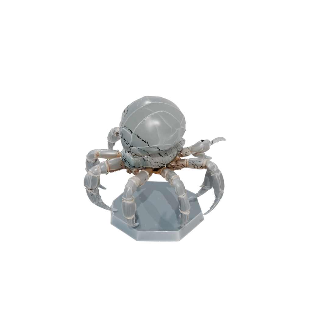 Crystal Armored Flexi Hermit Crab