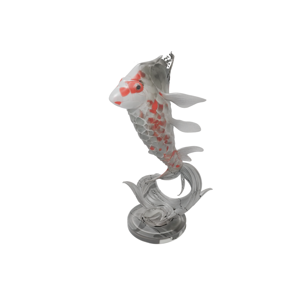 Crystal Armored Flexi Koi Fish