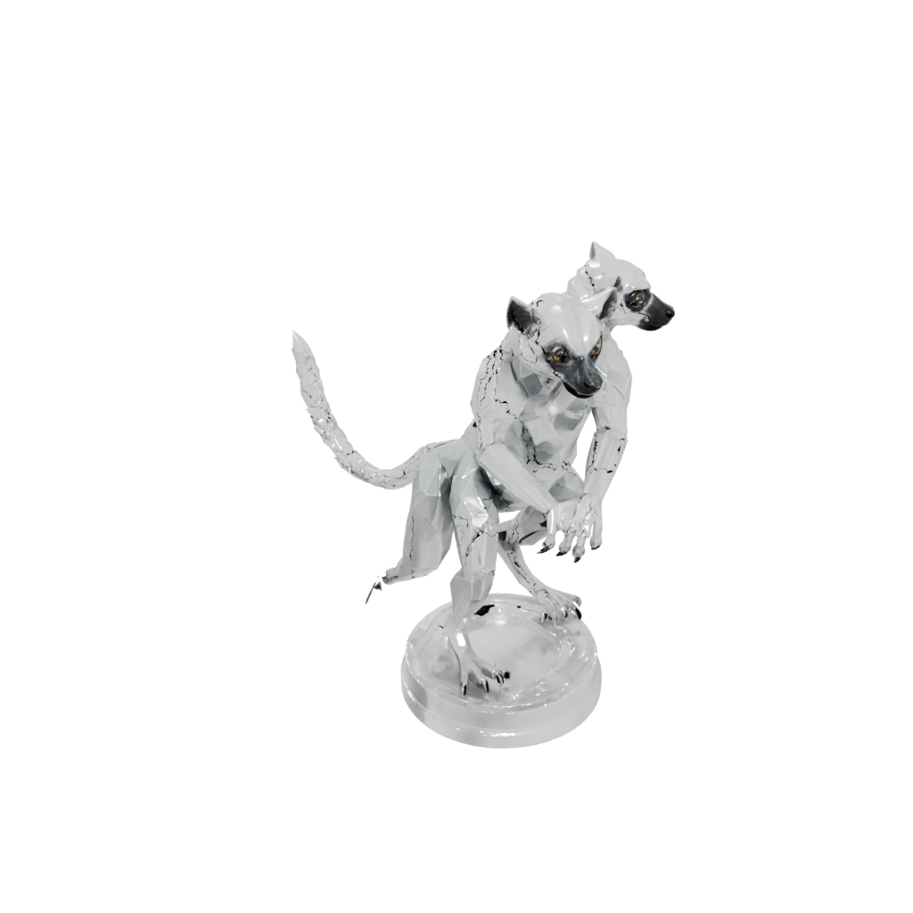 Crystal Armored Flexi Lemur