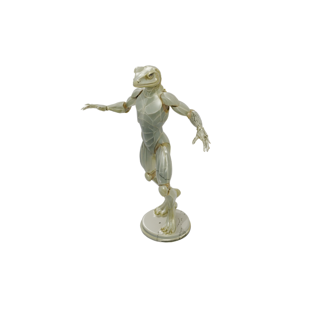 Crystal Armored Flexi Newt