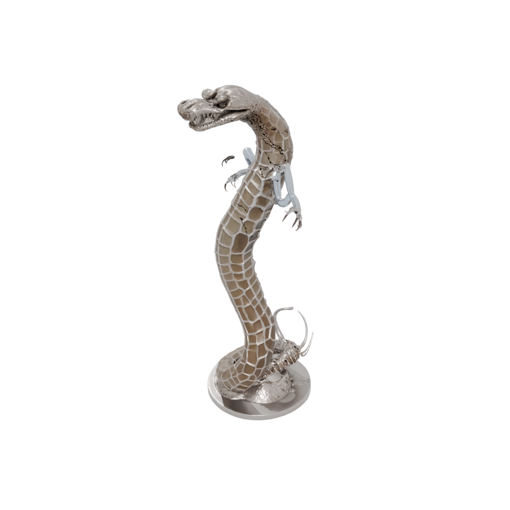 Crystal Armored Flexi Rattlesnake