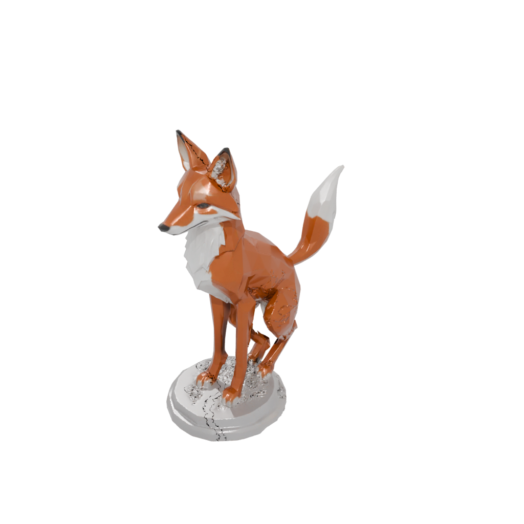 Crystal Armored Flexi Red Fox