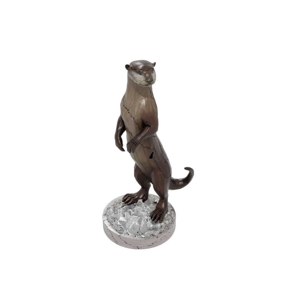 Crystal Armored Flexi River Otter