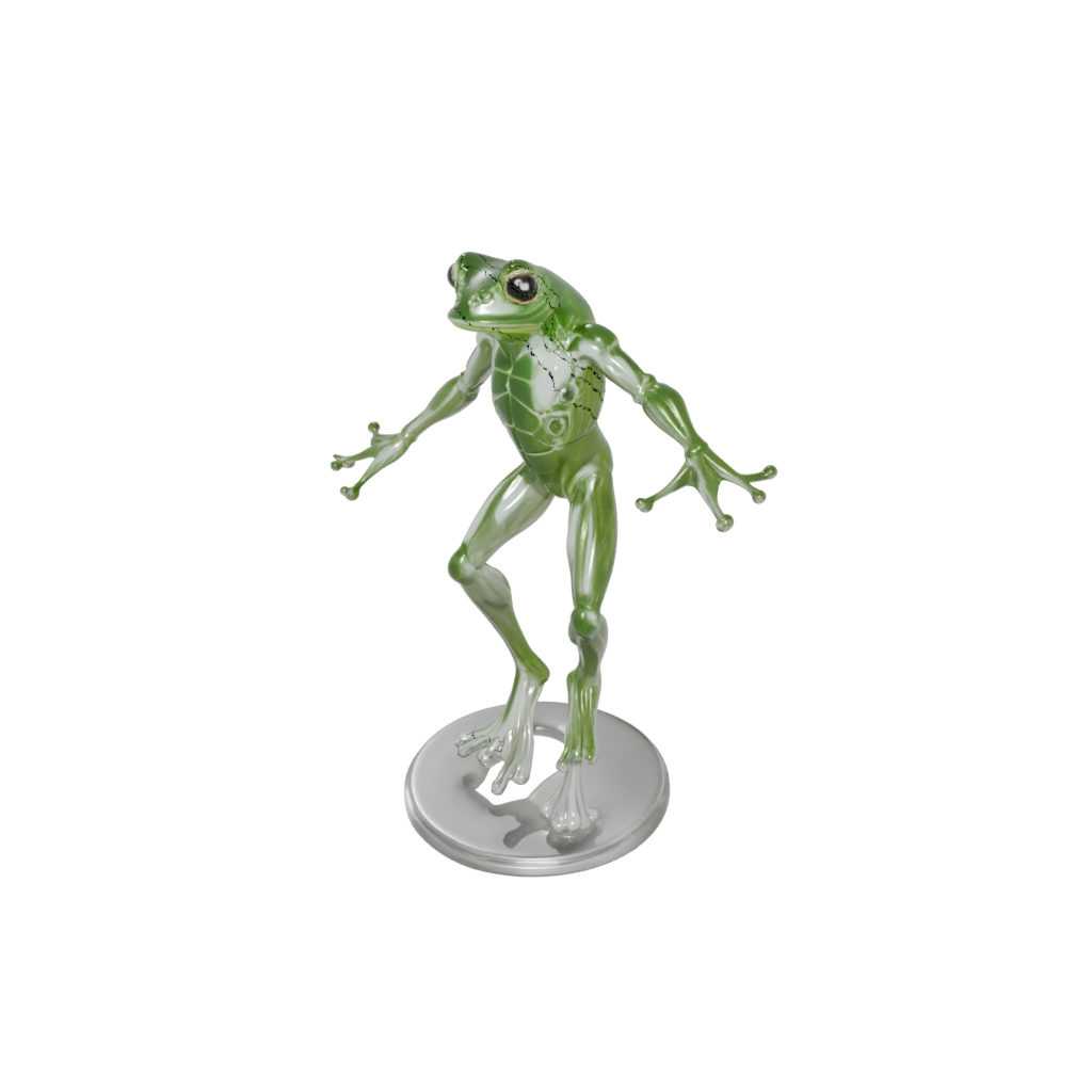 Crystal Armored Flexi Tree Frog