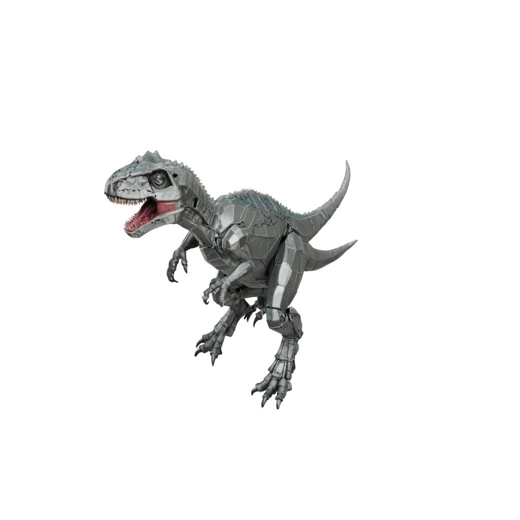 Crystal Armored Flexi Tyrannosaurus Rex