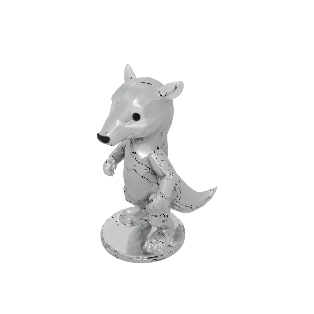 Crystal Chibi Flexi Anteater