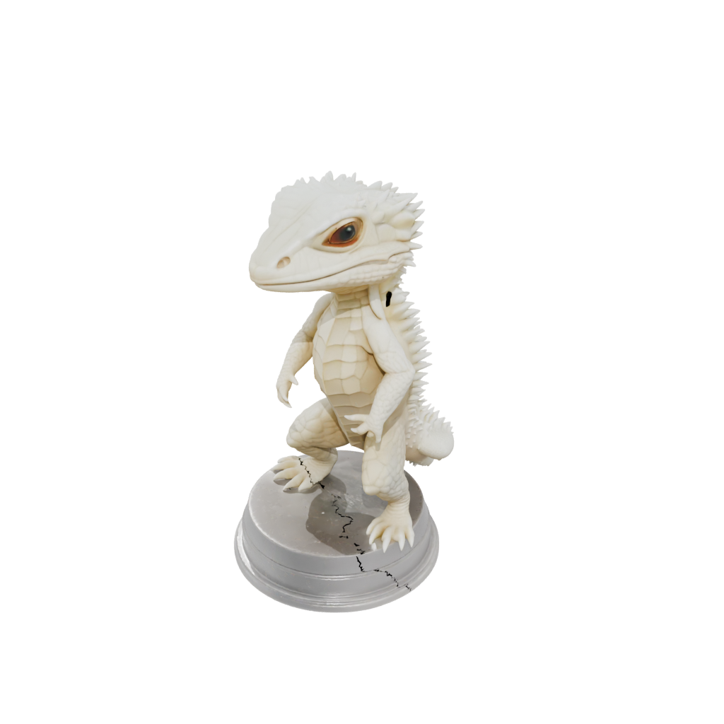 Crystal Chibi Flexi Bearded Dragon
