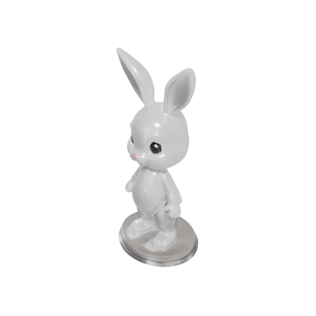 Crystal Chibi Flexi Bunny Rabbit