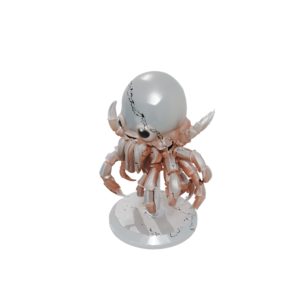 Crystal Chibi Flexi Hermit Crab