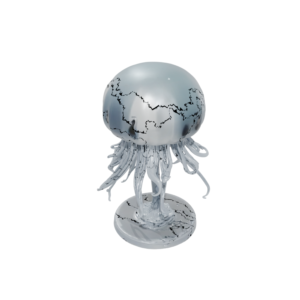 Crystal Chibi Flexi Jellyfish