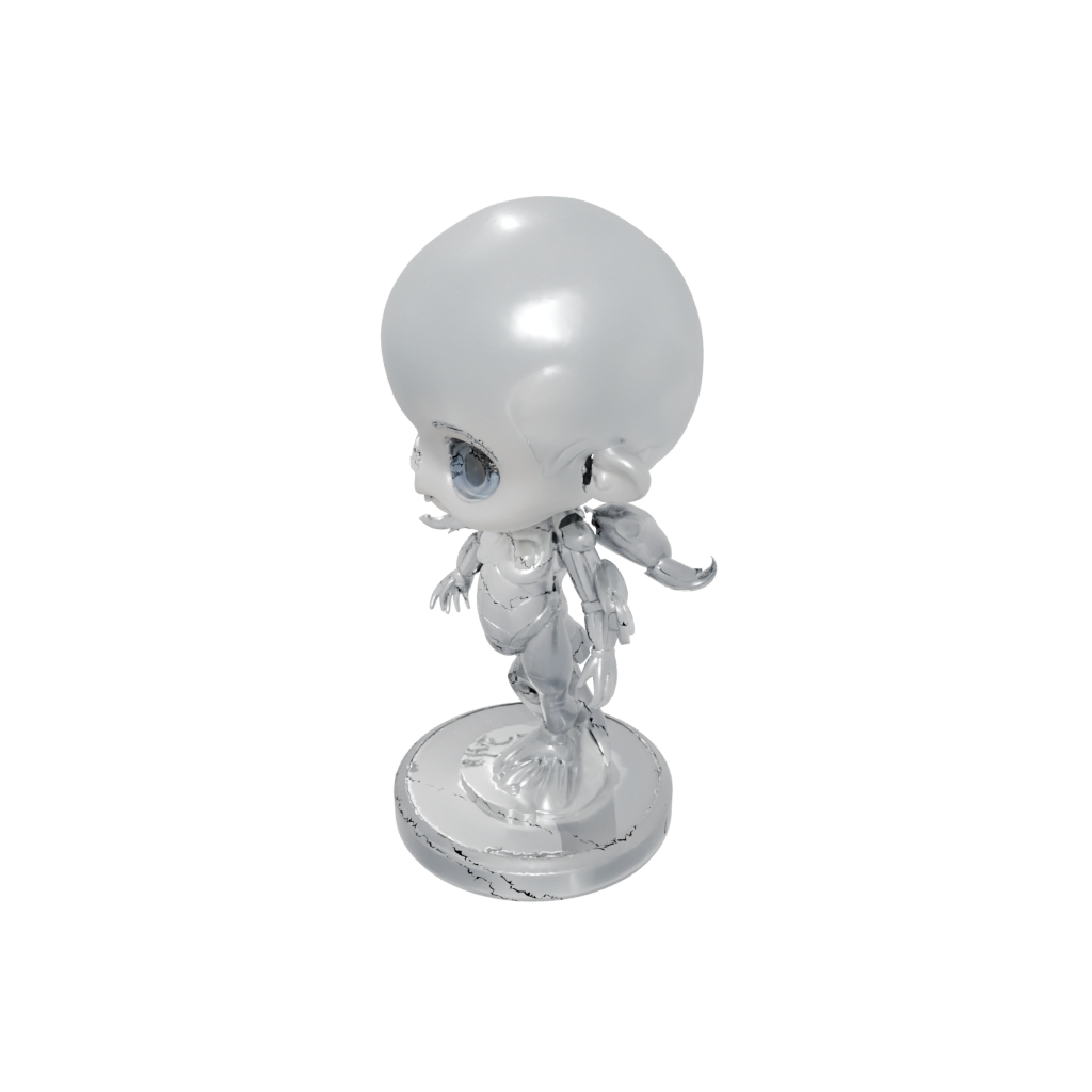 Crystal Chibi Flexi Nautilus