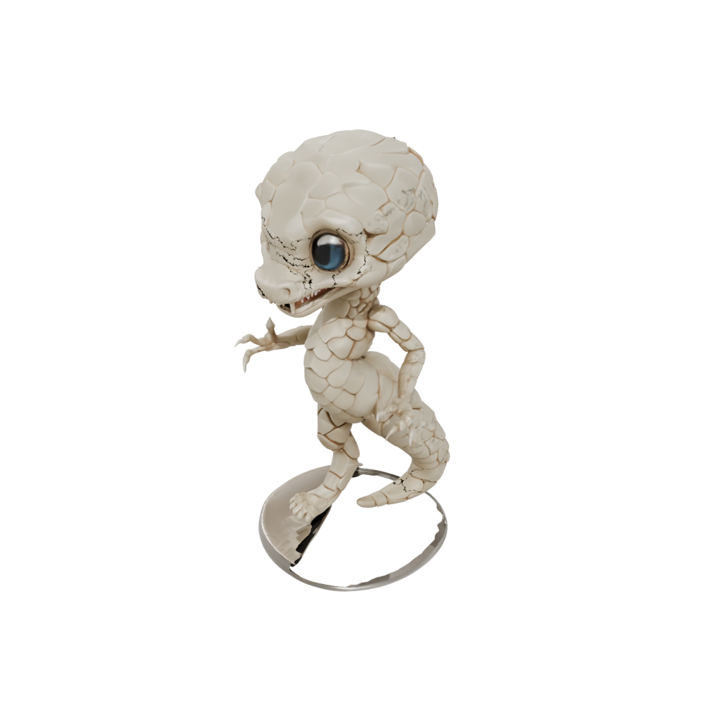 Crystal Chibi Flexi Rattlesnake